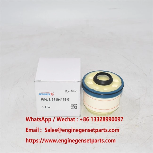 8-98194119-0 Diesel Fuel Filter 8-98194119-0 Diesel Fuel Filter